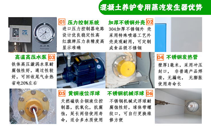 12-24kw混凝土養護小型蒸汽發生器細節