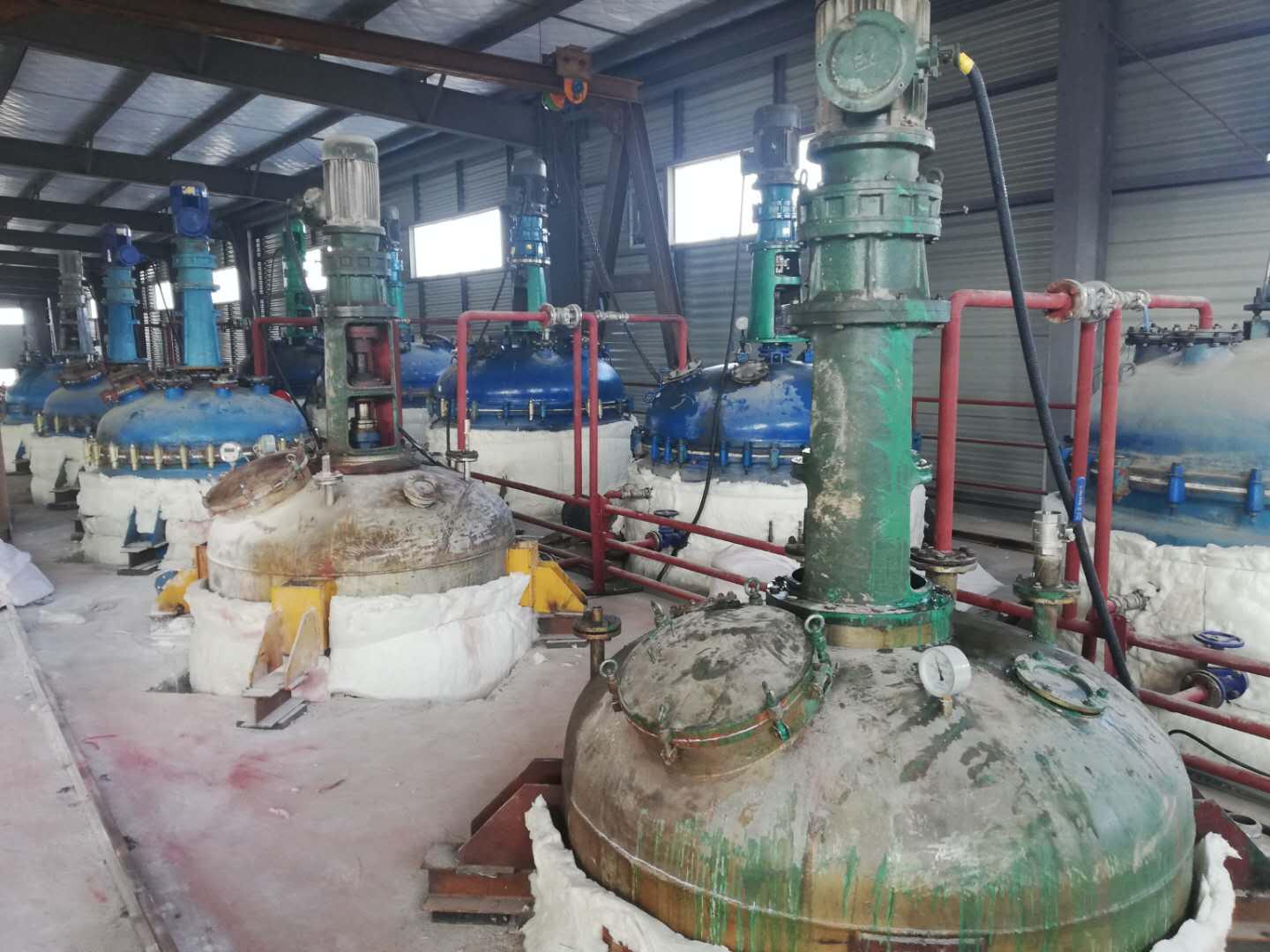 蜜桔视频生物化工蒸汽發生器用配套反應釜使用案例